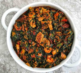 Vegetable Soup (Efo riro)